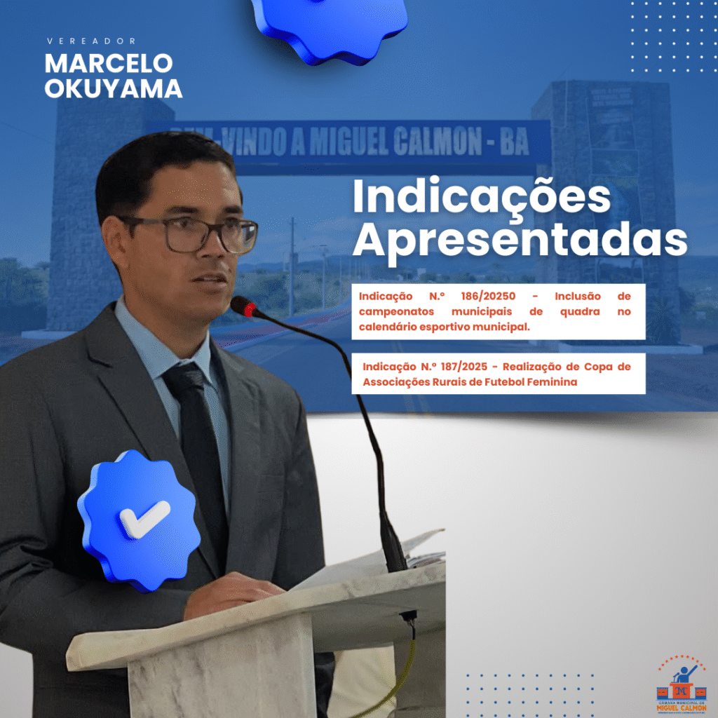 INDICAÇÕES APRESENTADAS NA 23º SESSÃO ORDINÁRIA
